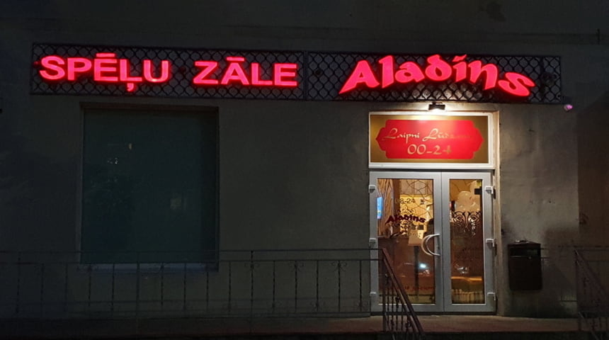 Aladins Casino Rezekne Atbrivosanas